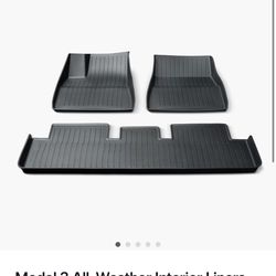 Tesla Model 3 All-weather Interior Liners