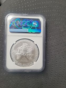 Silver eagle special collection . MS69