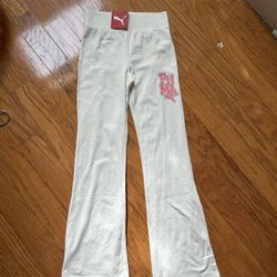 NWT PUMA girls spandex flare leggings Size L 12/14