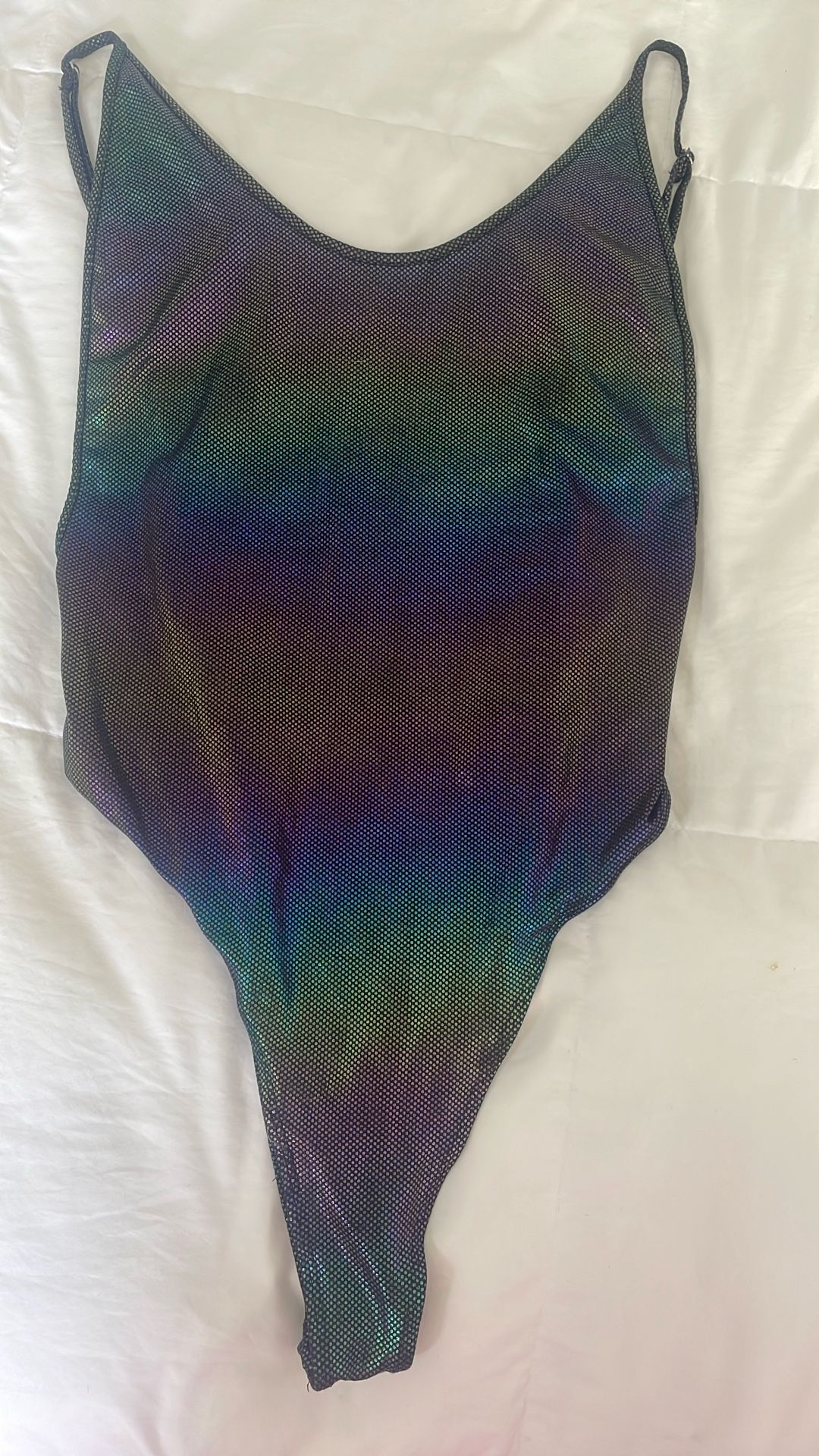 Women’s Forever 21 Medium Bodysuit Iridescent Color