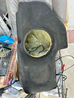 Subwoofer box for a Chevy Tahoe
