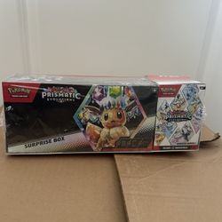 Pokemon - Prismatic Evolutions Booster Bundle + Surprise Box Bundle (Sam's Club) 