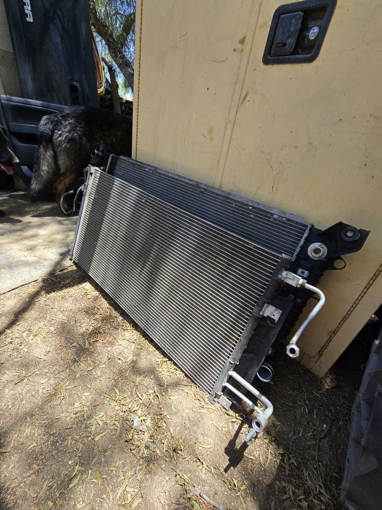 Chevy Silverado,sierra Radiator, Ac condenser