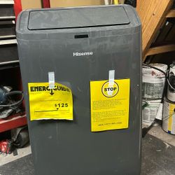 “Hisense AP1022CW1G 10,000 BTU Smart Portable AC – Up to 450 sq ft, WiFi + Remote, Excellent Condition”