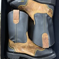 Overwork Soft Toe Work Boots Size 9