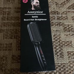 Annynice Ionic Beard Hair Straightener
