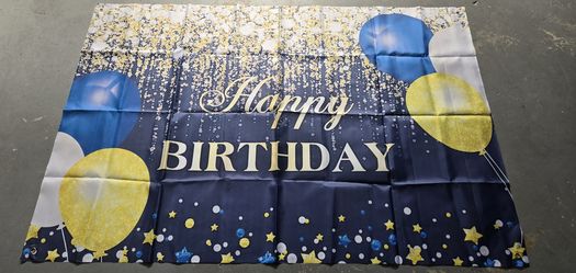 Birthday back drop