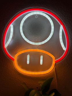 Super Mario 1UP mushroom LED light