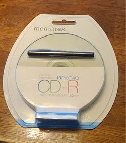 Memorex CD-R 10 Pk Printable CD S