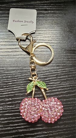  Cherry Bling Bag Charm 