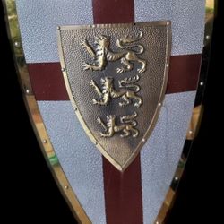 Decoration Home Decor Ornaments Medieval Warrior Shield 30 x17