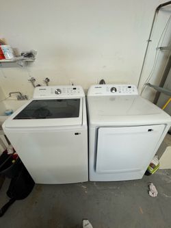 Samsung Washer & Dryer Set – Top Load, Like New – La Jolla
