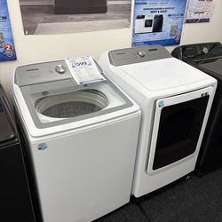 Samsung Washer & Dryer Set – Professionally Serviced