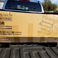 Craftsman 36" Jobsite Tool Box (**Minor Damage See Description and Pictures**)