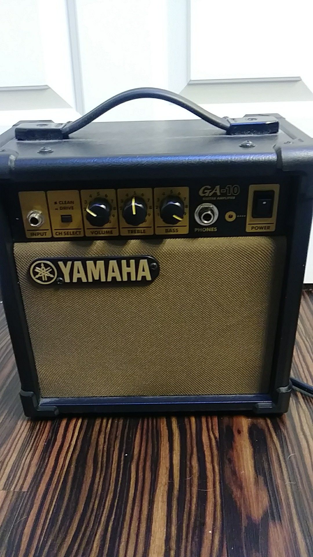 Yamaha amplifier.