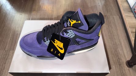 Nike Air Jordan 4 Purple Sneakers