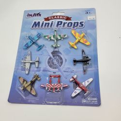 InAir Classic Mini Props - 8-piece Set New sealed by WowToyz @2019.Age 
3+. Weight 5oz plus shipping materials. UPC (contact info removed)47