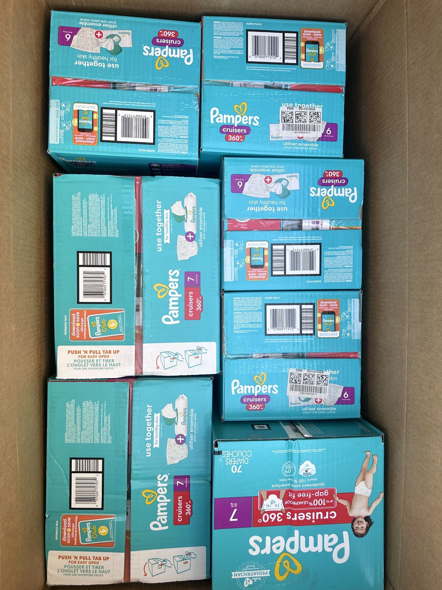 Pampers Cruisers 360 Size 6