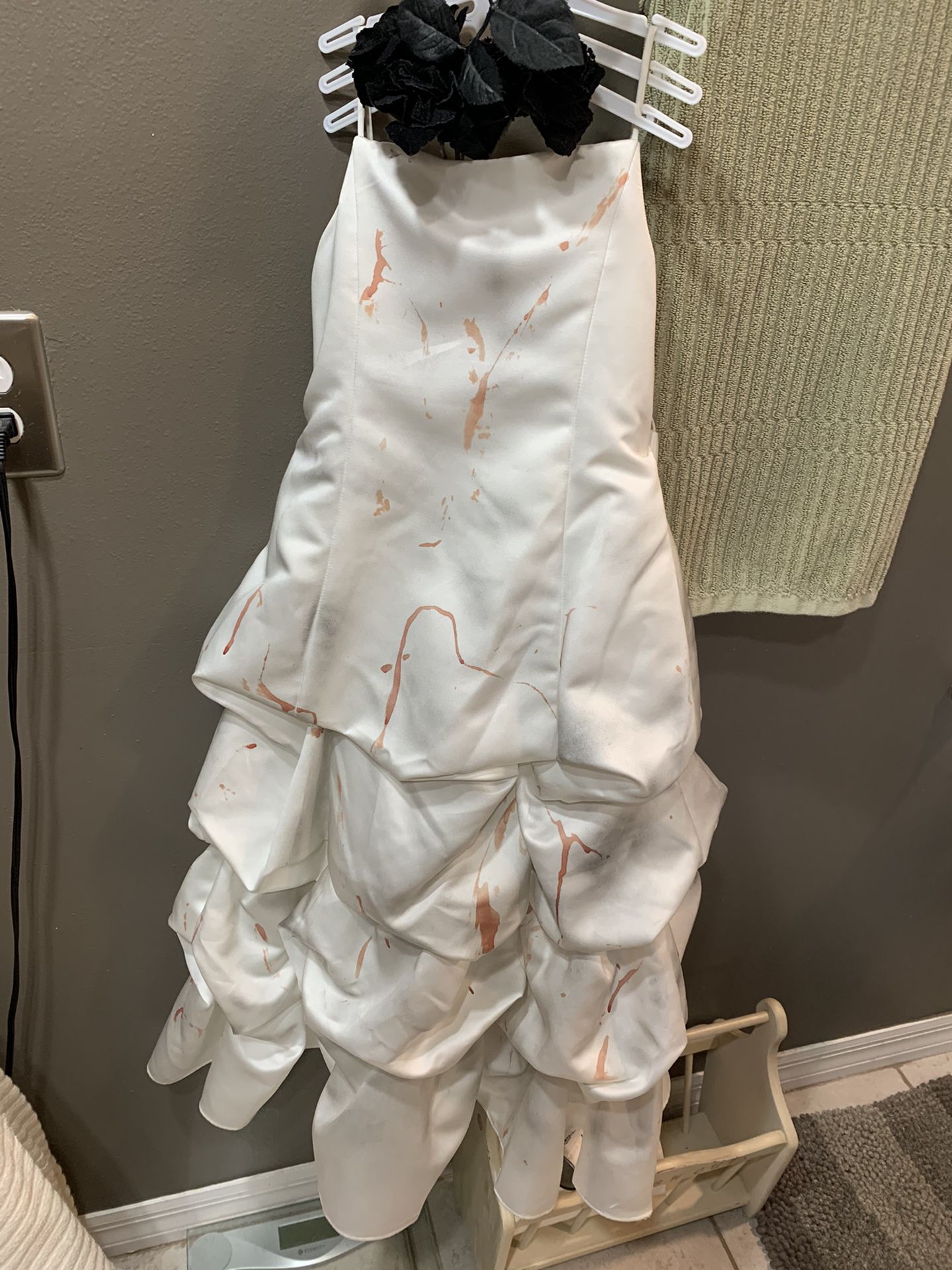 Zombie bride dress costume