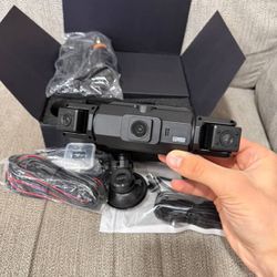 3 channel 360 Car Dash Camera