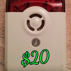 Z-Wave siren and strobe Model #ZM1601US $20