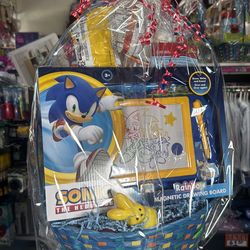 Sonic / Spiderman Easter Basket