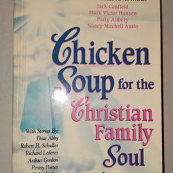 Chicken Soup for The Christian Soul Stories to Open The Heart Paperback Book