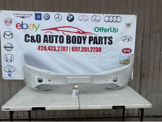 TOYOTA PRIUS 2023 2024 2025 FRONT BUMPER COVER USED ORIGINAL OEM (CRACKED)
