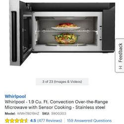 Whirlpool Microwave / Convection Oven Combo