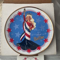 Barbie Statue Of Liberty Plate