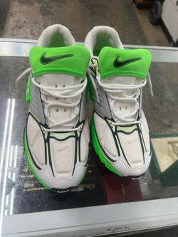 Nike Air Pegasus Wave Sneakers, Men's Size 9.5, White and Green