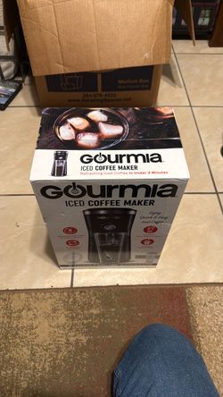 Brand new Gourmia iced coffee maker