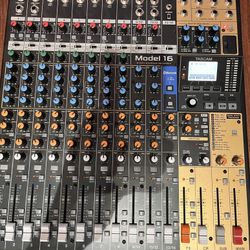 Tascam Model 16 Interface /Mixer /Recorder