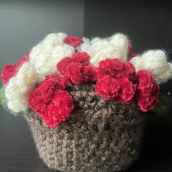 Crochet Floral Arrangement
