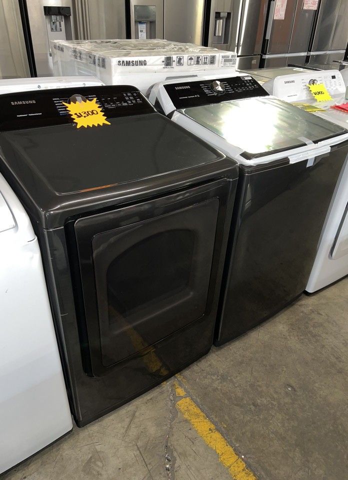 Samsung Black Washer And Dryer Set for Sale in Gardena, CA OfferUp