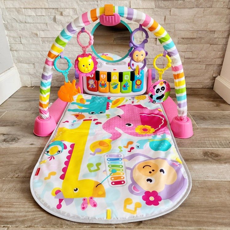 Fisher-Price Deluxe Kick & Play Gym