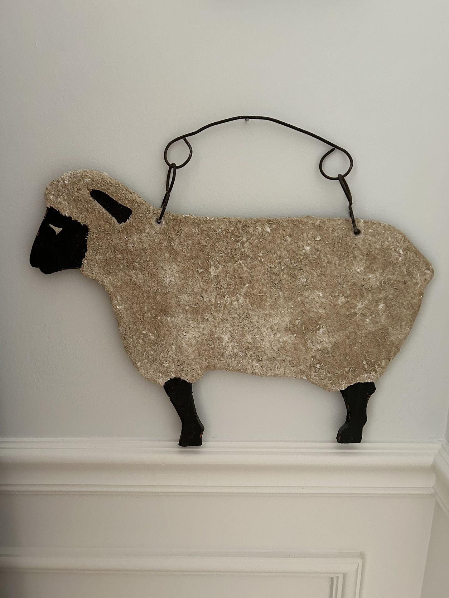 Vintage/Handmade Sheep π Wall Art!