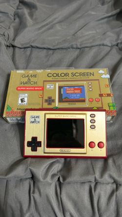Game & watch Mario bros edition