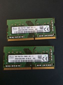 SK Hynix 16GB Kit (2x8GB) DDR4-2666 PC4-21300 Laptop RAM SO-DIMM