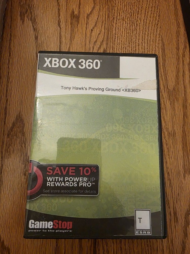 Xbox 360 Tony Hawk's Proving Ground