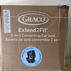 New Graco Extend2Fit Car Seat