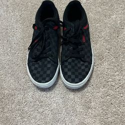 Vans Checkerboard Lace Up Sneakers