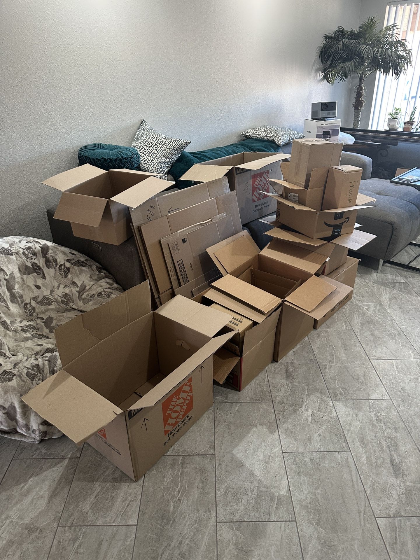 Cardboard Boxes (Various Sizes)