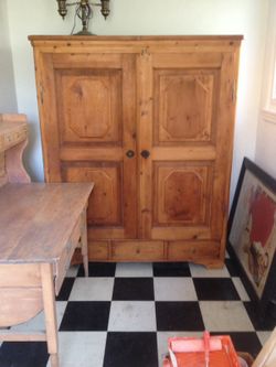 Beautiful Pine Country Armoire