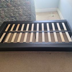 Twin Platform Bed - Black