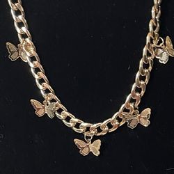Fashion Jewelry Butterflies (Color Gold)