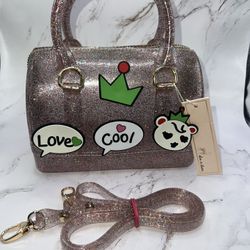 Doe A Dear Pink Jelly Purse Brand New! 