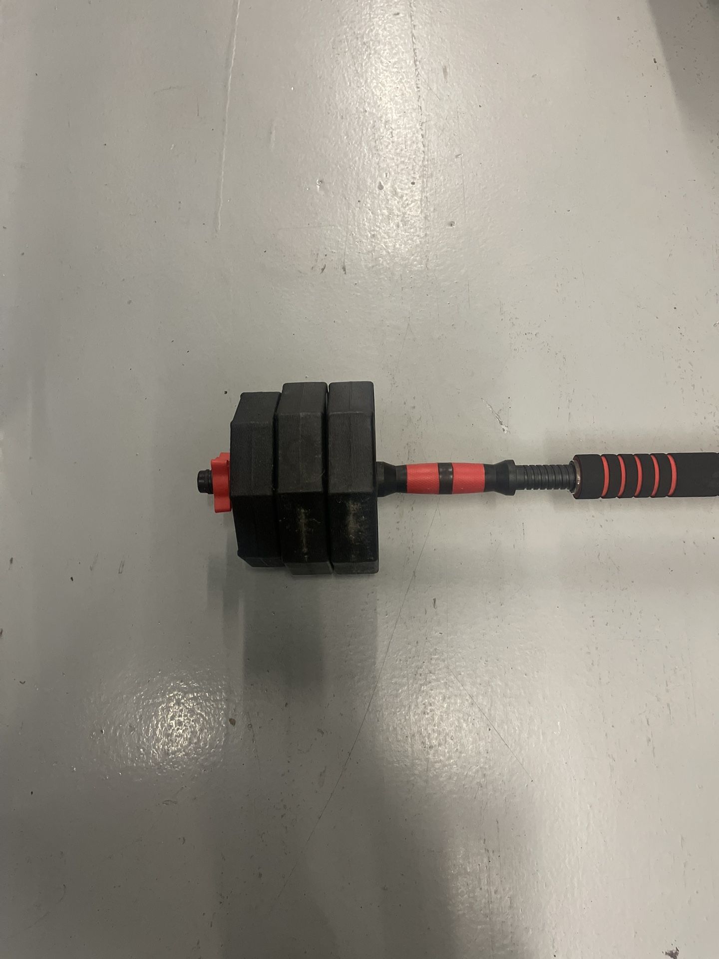 Portable Dumbbell Bar Up To $25