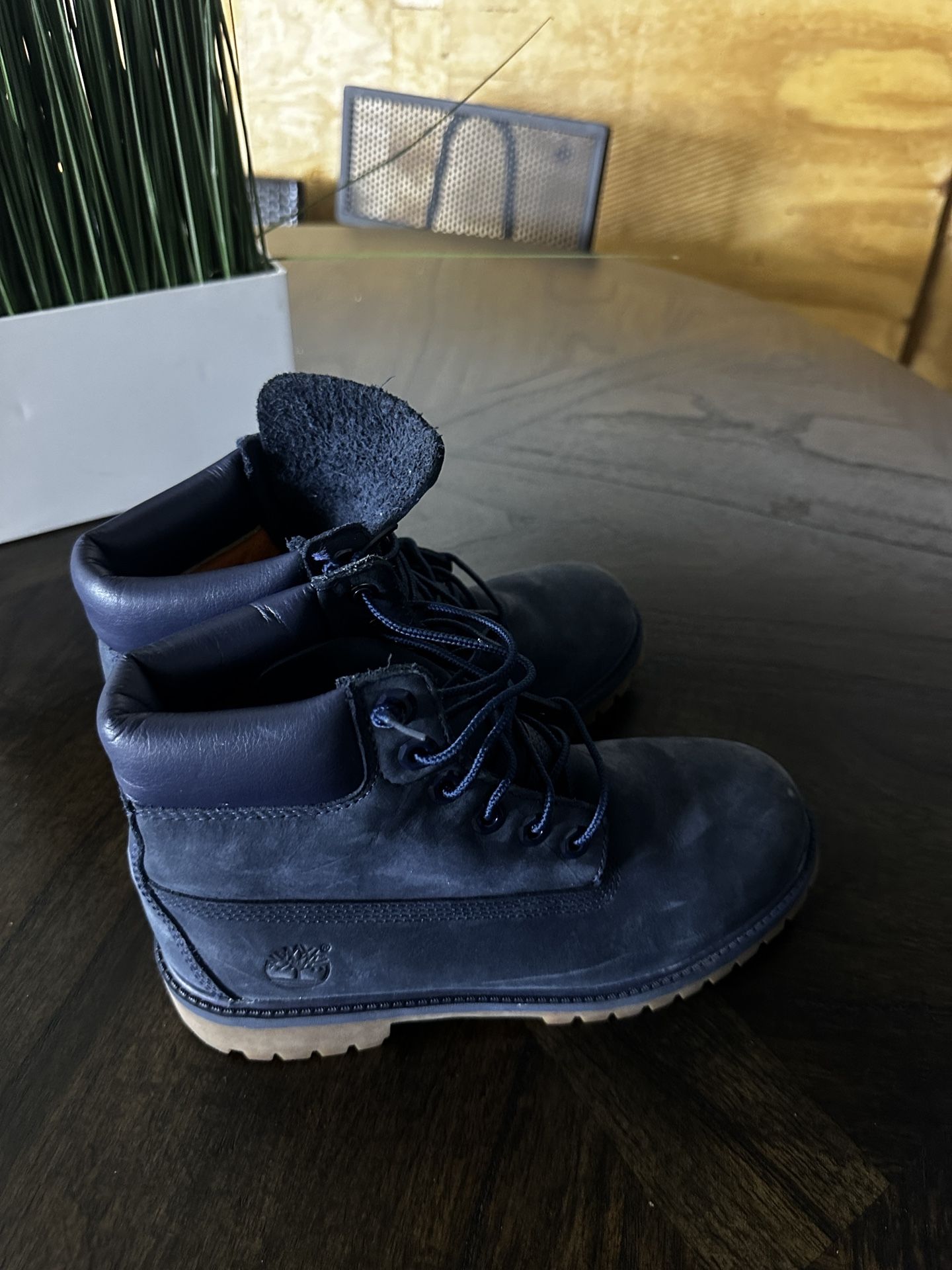 timberland boots blue