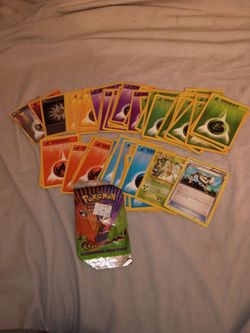 Vintage pokemon cards